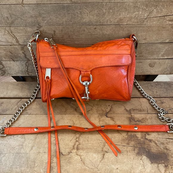 Rebecca Minkoff Handbags - Rebecca Minkoff Mini Mac Leather Crossbody Purse